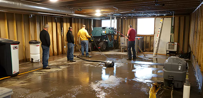 Commercial Flood Damage Remediation in Chestnut Mountain
