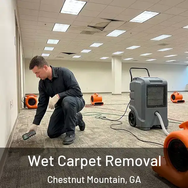  Wet Carpet Removal Chestnut Mountain, GA